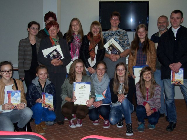 Uczestnicy I Muzealnej Gry Miejskiej Odkrywamy Człuchów, fot. M. Fryda